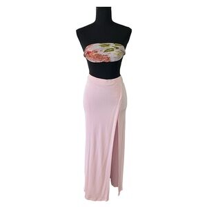 Vintage La Perla Ritmo Slit Maxi Skirt - Italy - M